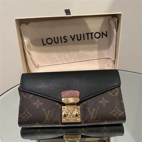 louis vuitton pallas wallet noir